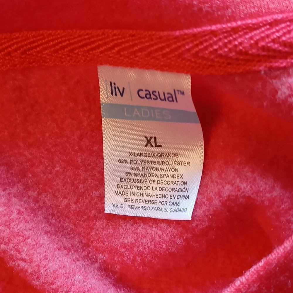 EUC Nebraska trademarked sweatshirt, sz XL - Picture 5 of 6